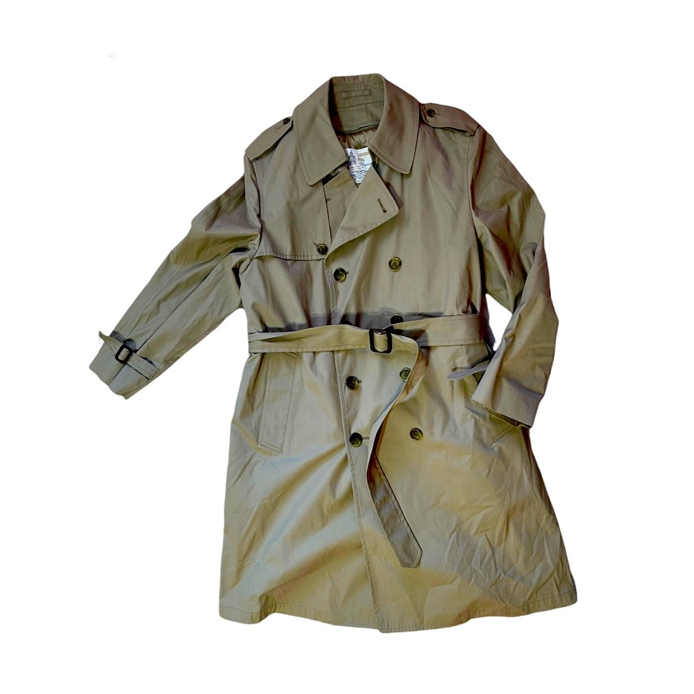 London Fog Men’s Trench Coat - Picture 1 of 10